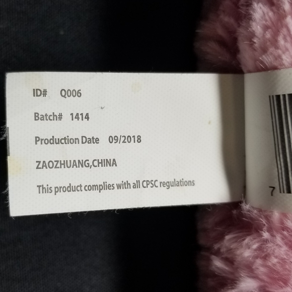 KELLY TOY PLUSH POODLE WITH PINK UNICORN COSTUME - Picture 2 of 9